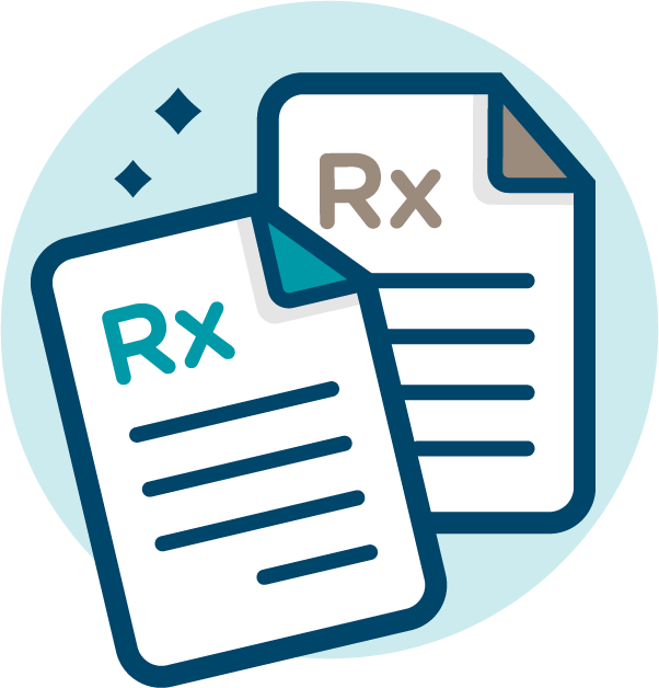 Prescription cards icon