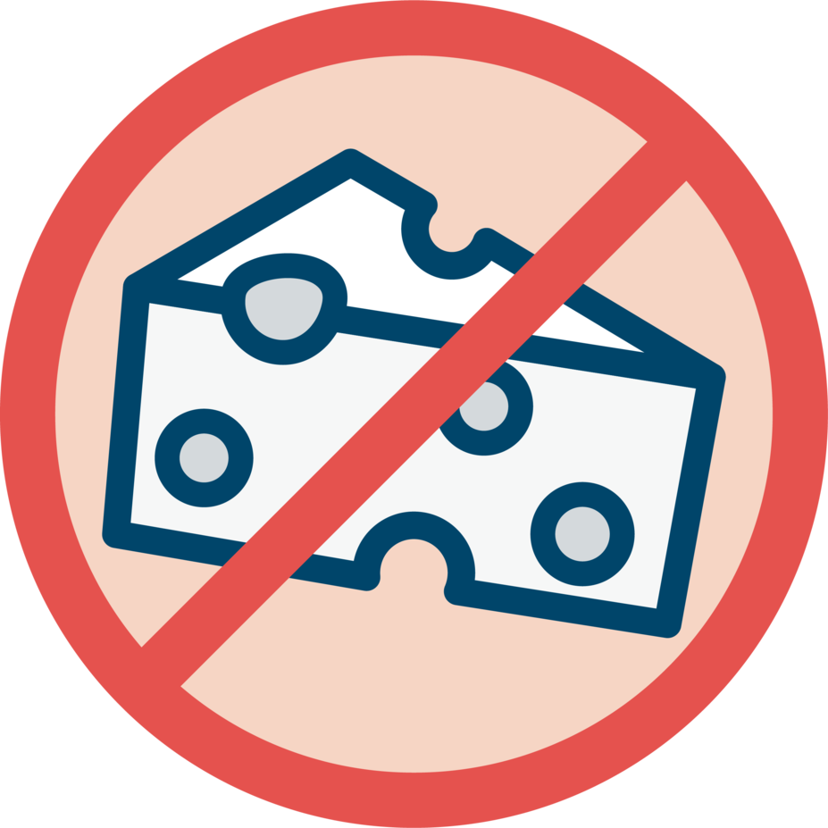 no cheese icon